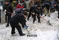 구의회, 대림동 일대 제설작업