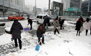 구, 발 빠른 제설작업 총력