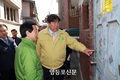 조길형 구청장, 재개발지역 순찰