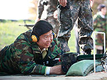 영등포구통합방위협의회 위원들, 군부대 방문 사격체험