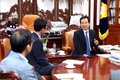 정세균 의장, 주요대학 인문대 학장들과 면담