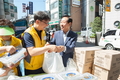 이용주 영등포구의회 의장, 김치나눔 자원봉사