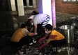 적십자 봉사원, 집중호우 이재민 위한 긴급구호활동 전개