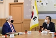 김현기 시의회 의장, 미 스미소니언 인스티튜션 관계자 접견