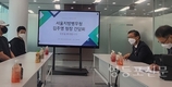 김주영 서울병무청장, 병역지정업체 복무현장 방문