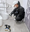 영등포구, 구립 경로당 화장실 바닥 미끄럼방지 시공