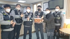시민경찰홍보단, 산­다라이온스클럽과 성모원 김장봉사 진행