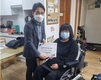 장애인고용공단 서울지역본부, 상록수에 설맞이 위문금 전달