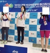 영등포 제1스포츠센터 직원 수영대회 입상