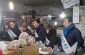 김민석 의원, 설 맞이 재래시장 방문해 상인들 격려