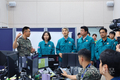최호정 시의회 의장, 을지연습 첫날 전시종합상황실 격려 방문